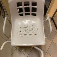 sedia facilitatrice da bagno