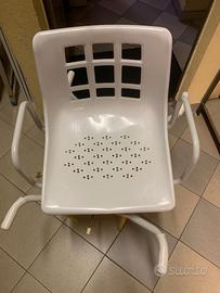 sedia facilitatrice da bagno
