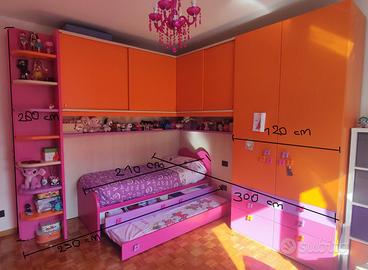 Cameretta bambina,nidi battistella