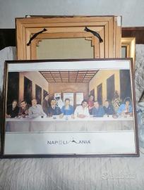 Quadro Napolimania incorniciato 92x68 cm – Tema na