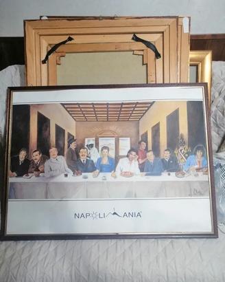 Quadro Napolimania incorniciato 92x68 cm – Tema na