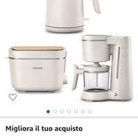 Philips set bollitore,tostiera e macchina caffè