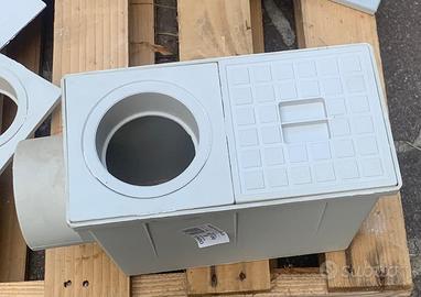 Pozzetto Pluviale raccordo rotondo