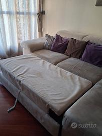divano letto matrimoniale artigianale