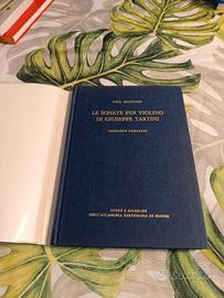 libro le sonate per violino di Giuseppe tardini