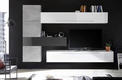 Parete attrezzata da soggiorno