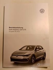 Manuale uso e manutenzione VW Golf eHybrid & GTE