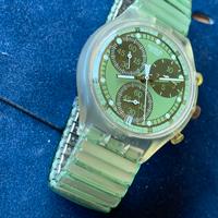 Swatch Chrono 1997 Virtual Green SCK410 crono