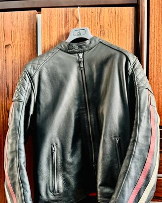 Giubbotto moto pelle Braddan XL