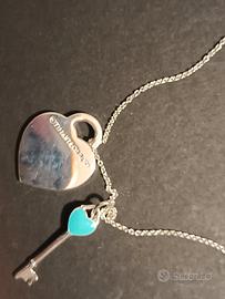 Collana chiave "Return To Tiffany " in argento 