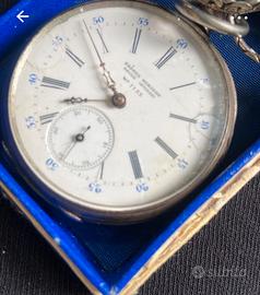 Orologio da taschino vintage Freres Burgeons Swiss