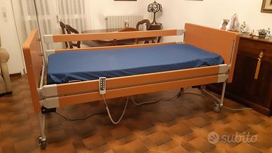 Letto ortoped. Vimed,mat. antidecubido+ev.tavolino