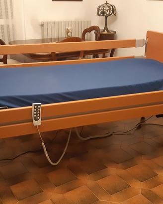 Letto ortoped. Vimed,mat. antidecubido+tavolino