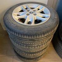 Ruote complete attacco fiat 4x98