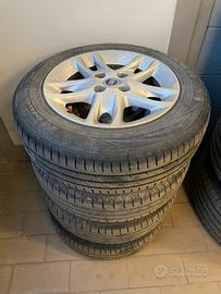 Ruote complete attacco fiat 4x98