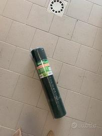 Rete plastificata verde 50cm x 5 mt n. 3 rotoli