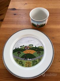 Servizio piatti naif villeroy & bosch