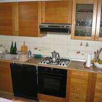 Cucina componibile ad angolo in rovere