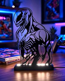 Silhouette lampada led Venom