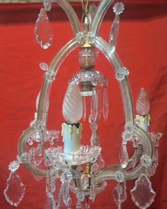 Lampadario Maria Teresa Originale 4 luci