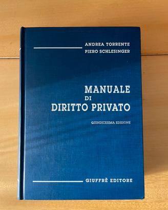 Manuale di Diritto Privato - Torrente/Schlesinger