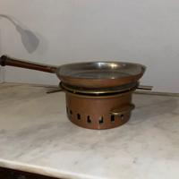 Padella e fornello vintage in rane  Balzano