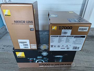 Nikon D7000 Kit 18-200 VR II