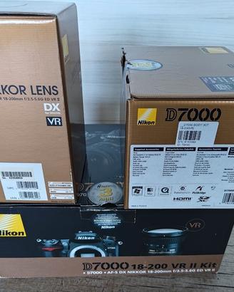 Nikon D7000 Kit 18-200 VR II