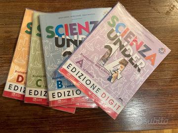 Libro - Scienza under 14 - Vol. A B C D + CD