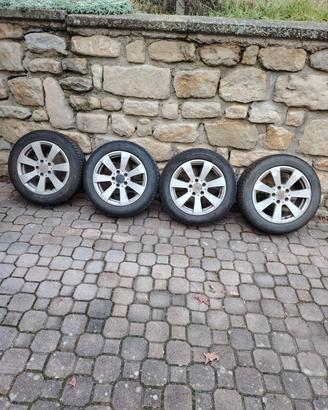 cerchi 16 Mercedes e gomme invernali 205/55 