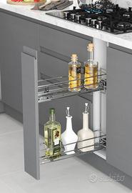 Portabottiglie estraibile da cucina – COME NUOVO