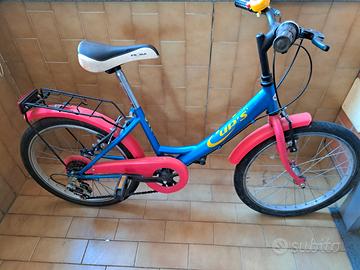 bici bimba ruote 20 6 marce pronta all'uso