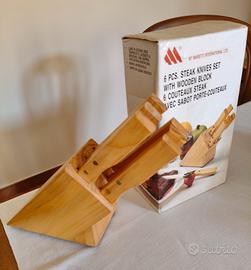 Ceppo coltelli per carne 