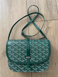 Borsa tracolla Goyard verde