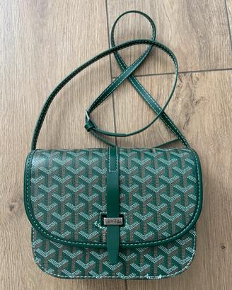 Borsa tracolla Goyard verde
