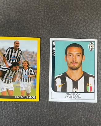 Figurine Panini Juventus 05/06 Zambrotta e gol