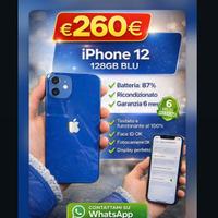 Iphone 12 128 gb perfettamente funzionante