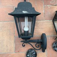 Lampada da esterno vintage nero