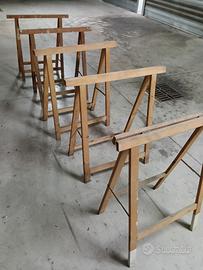 cavalletti in legno 