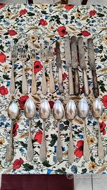 Diverse posate in alpacca