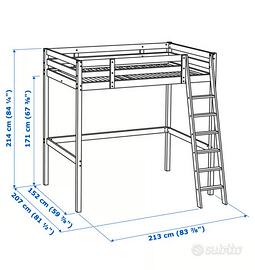 Stora IKEA letto a soppalco 