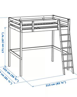 Stora IKEA letto a soppalco 