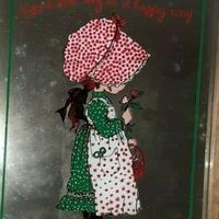 Quadro a specchio Sarah Key vintage mirror anni 80