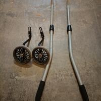 Rotelle e barra per l'apprendimento per bicicletta