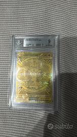 pokemon mega lucario ex #188 bgs 9 mint EN