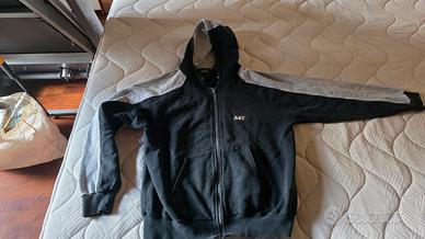 Felpa AKI tg. XL blu navy e grigio