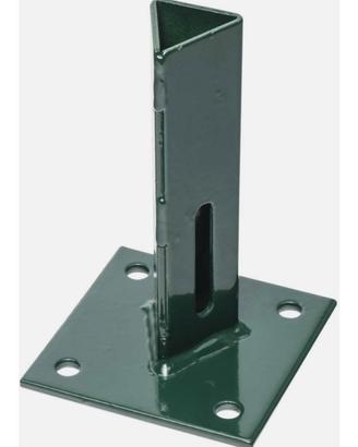 10 Supporti Palo recinzione ferro  a forma T 