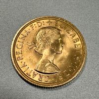 Sterlina oro 1958 - Elisabetta II – Fiocchetto