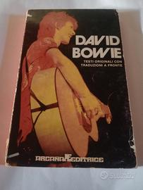 903) Libro David Bowie testi originali 