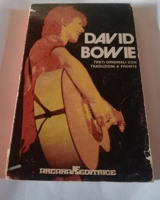 903) Libro David Bowie testi originali 